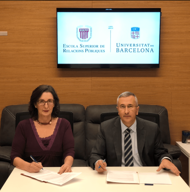 Conveni entre la eUniv i ESRP